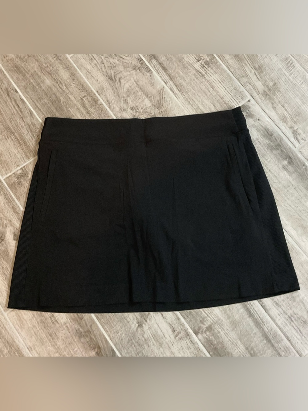 Athleta Black Mini Skort, Like New - Picture 1 of 5